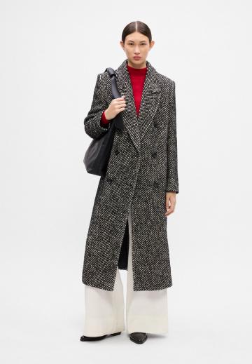 Шерстяное пальто