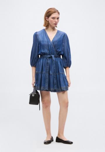 Джинсовое платье