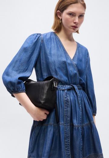 Джинсовое платье