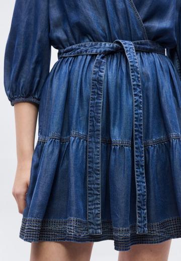 Джинсовое платье