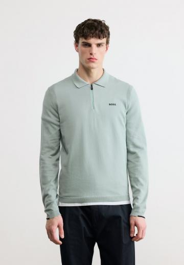 Поло с длинным рукавом