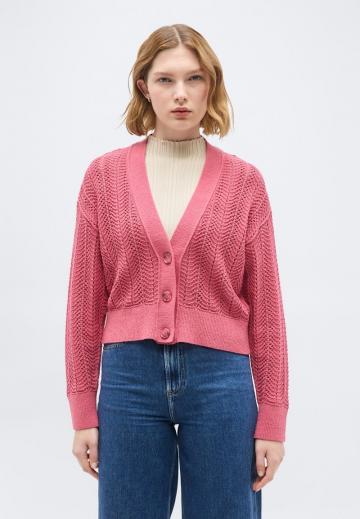 Вязаная кофта