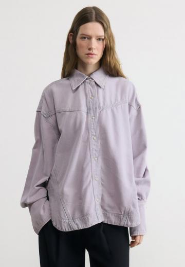 Джинсовая блузка