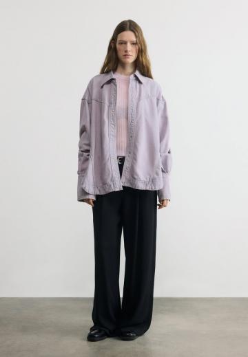 Джинсовая блузка