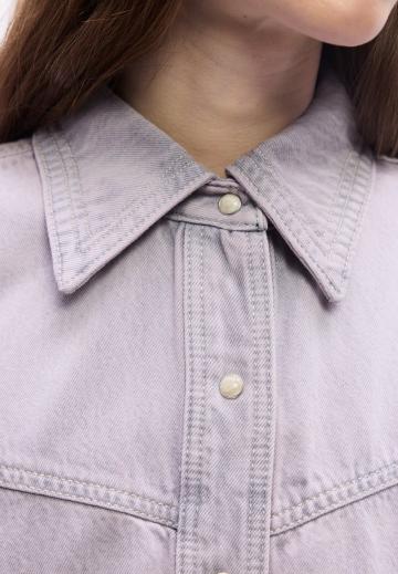 Джинсовая блузка