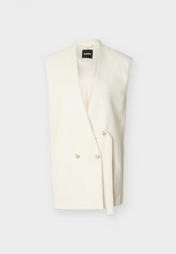 Длинный жилет