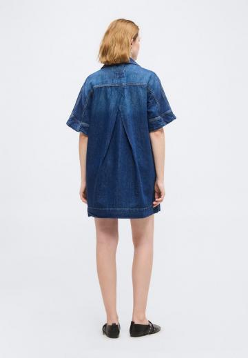 Джинсовое платье