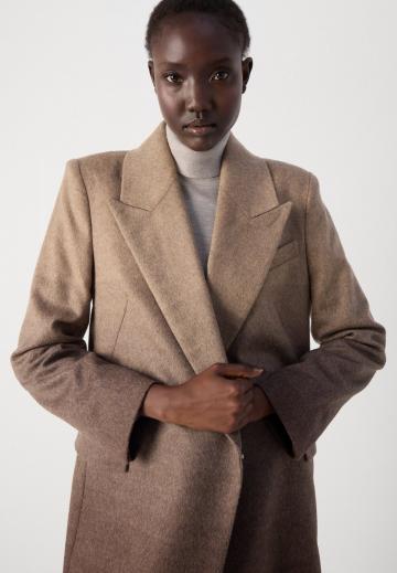 Шерстяное пальто