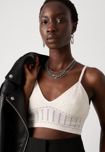 Топ на бретельках