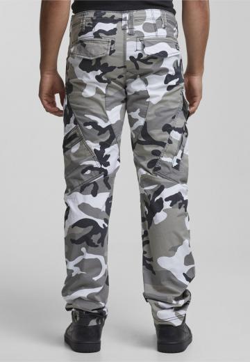 Брюки с накладными карманами