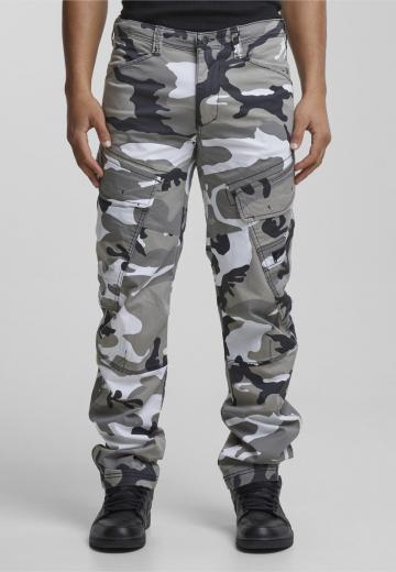 Брюки с накладными карманами