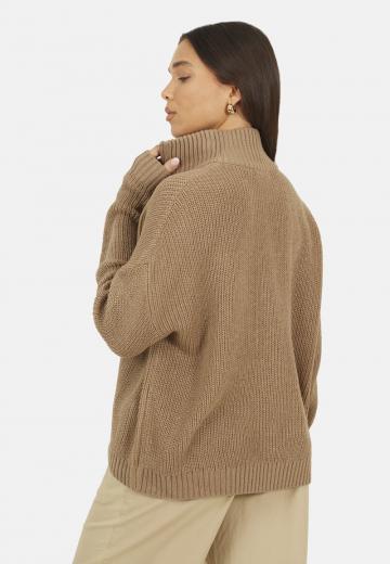 Длинный пуловер