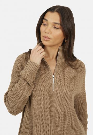 Длинный пуловер