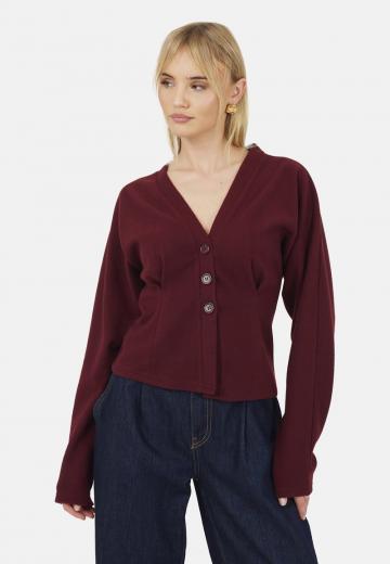 Вязаный жилет