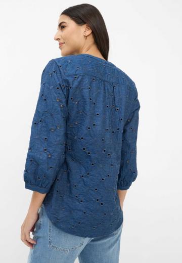 Джинсовая блузка