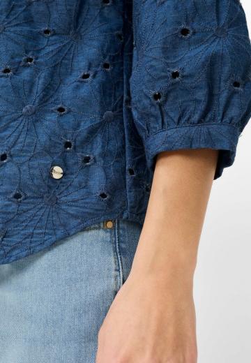 Джинсовая блузка