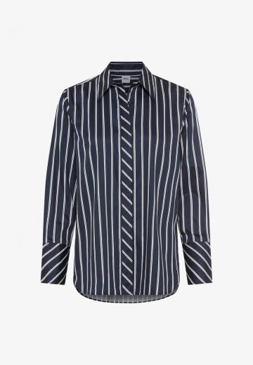 Атласная блузка