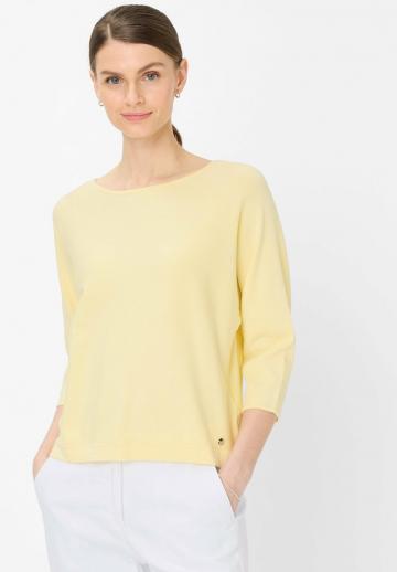 Пуловер с рукавом три четверти