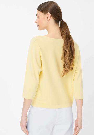 Пуловер с рукавом три четверти