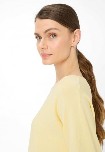 Пуловер с рукавом три четверти