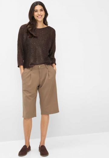 Пуловер с рукавом три четверти