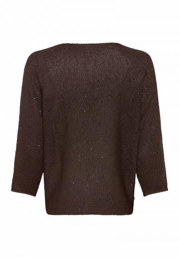 Пуловер с рукавом три четверти