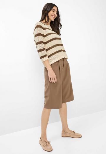 Пуловер с рукавом три четверти