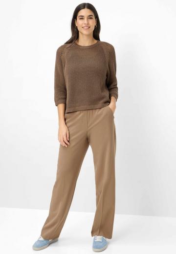 Пуловер с рукавом три четверти