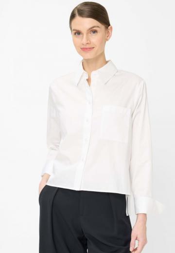 Атласная блузка