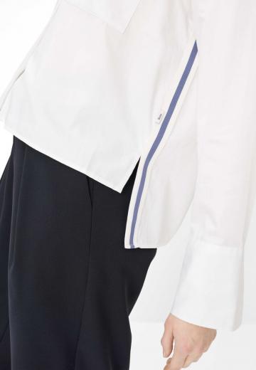 Атласная блузка