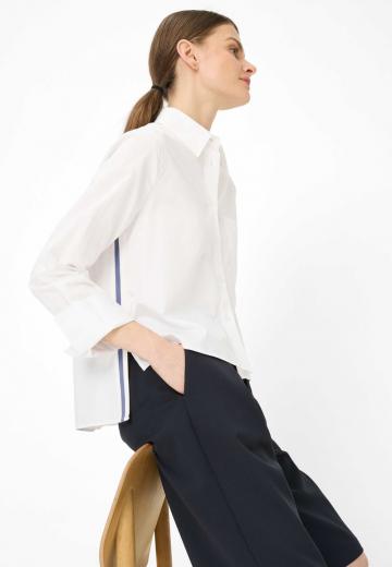 Атласная блузка