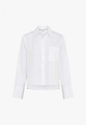 Атласная блузка