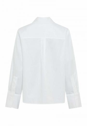 Атласная блузка