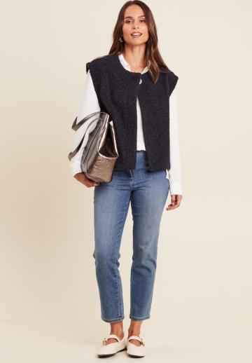 Пуховой жилет