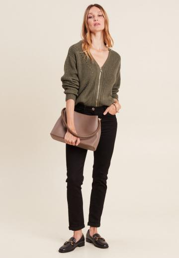 Вязаная кофта