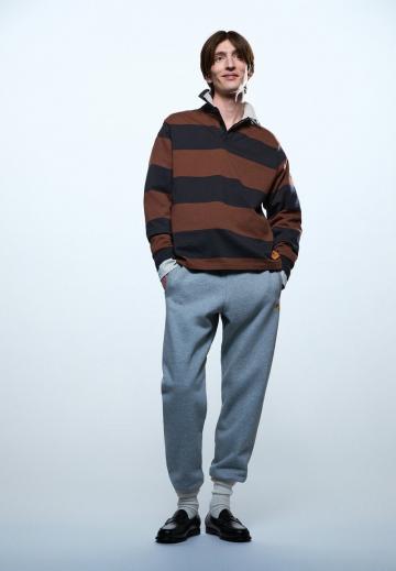 Поло с длинным рукавом