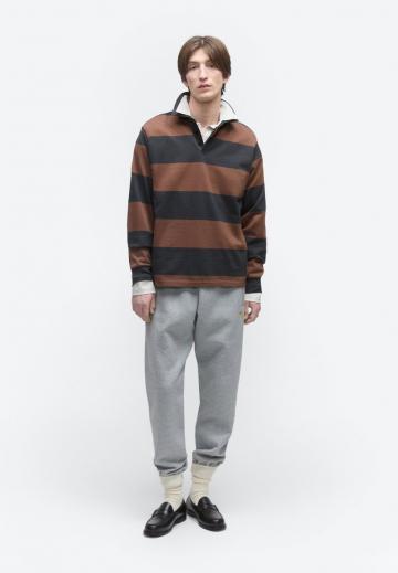 Поло с длинным рукавом