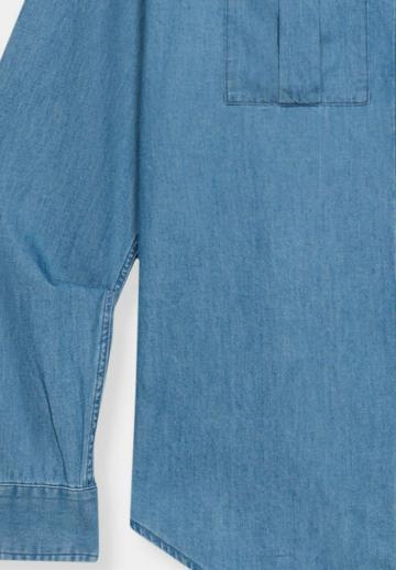 Джинсовая блузка