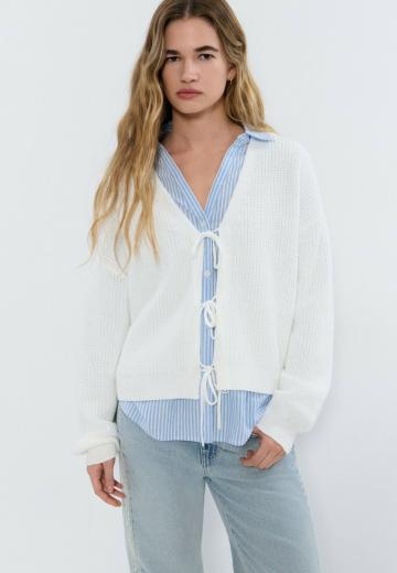 Вязаная кофта