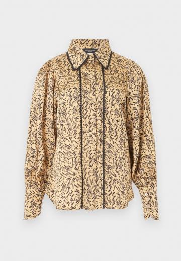 Атласная блузка