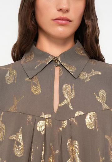 Блузка-платье