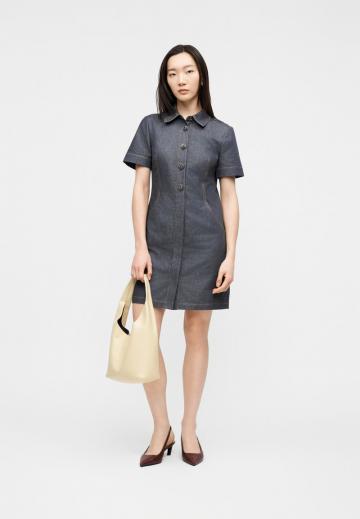 Джинсовое платье