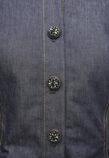 Джинсовое платье