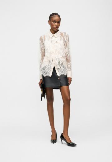 Кожаная юбка