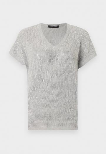 Пуловер с коротким рукавом