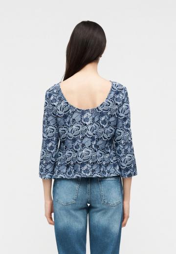 Кружевная блузка