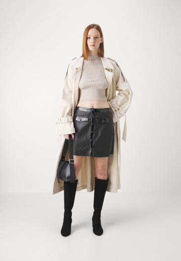 Кожаная юбка