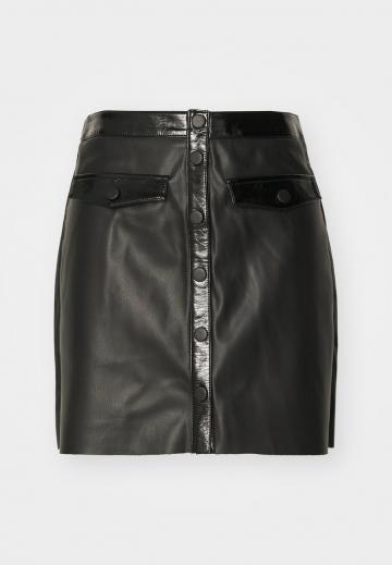 Кожаная юбка
