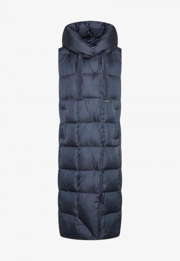 Длинный жилет