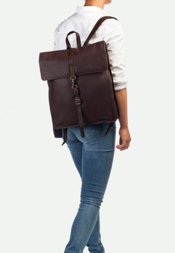Кожаный рюкзак